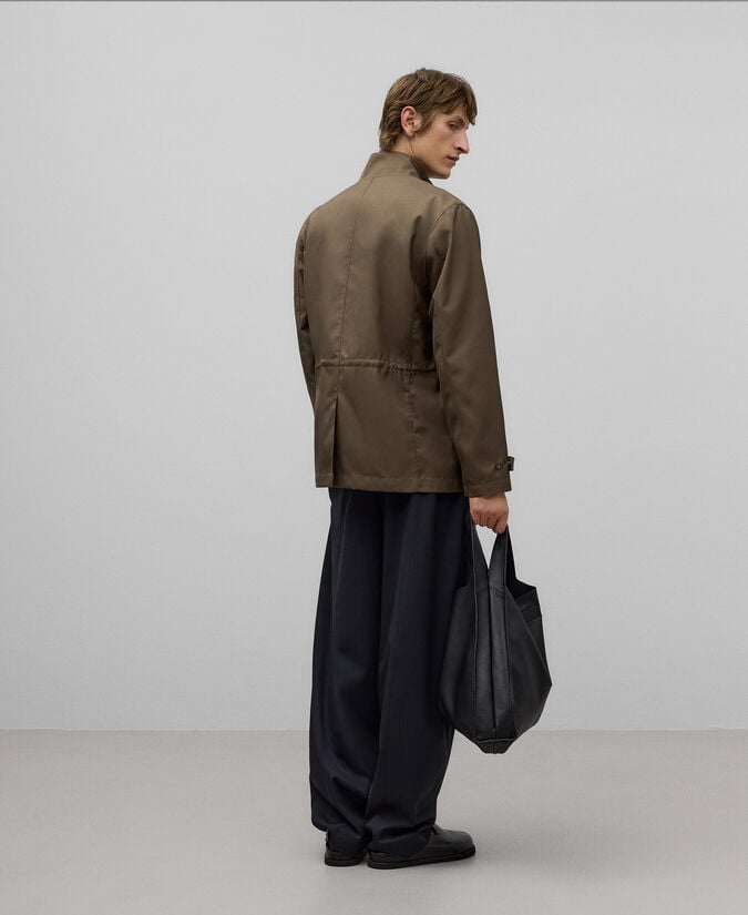 Adolfo Dominguez Chaqueta Safari Bolsillos Hombre