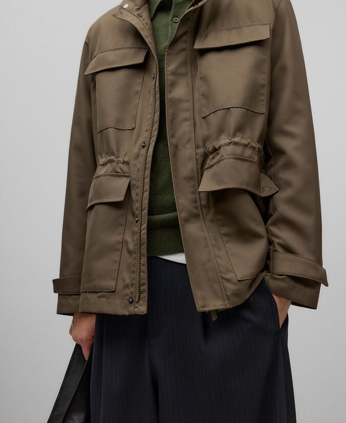 Adolfo Dominguez Chaqueta Safari Bolsillos Hombre