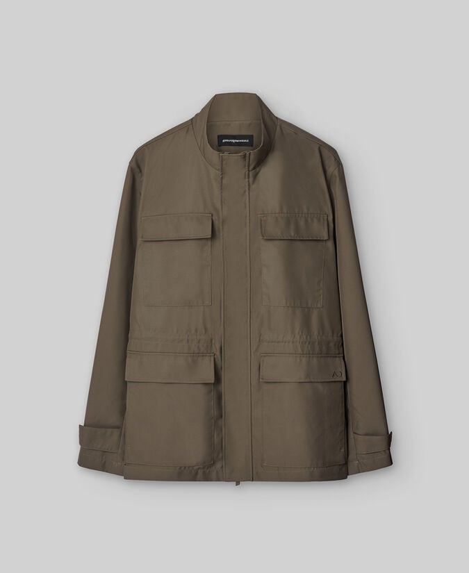 Adolfo Dominguez Chaqueta Safari Bolsillos Hombre