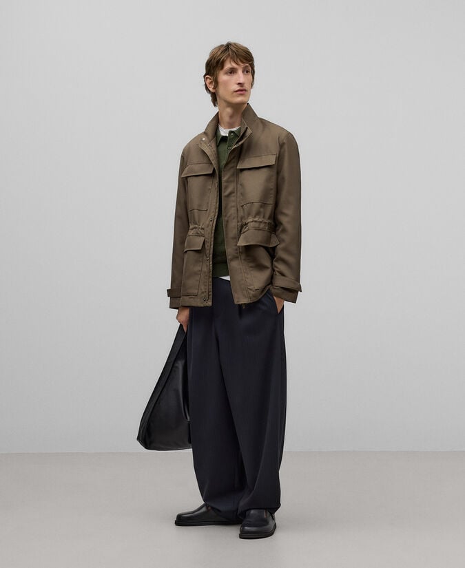 Adolfo dominguez Chaqueta safari bolsillos hombre