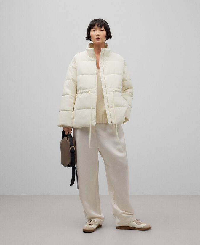 Adolfo dominguez Chaquetón acolchado mujer