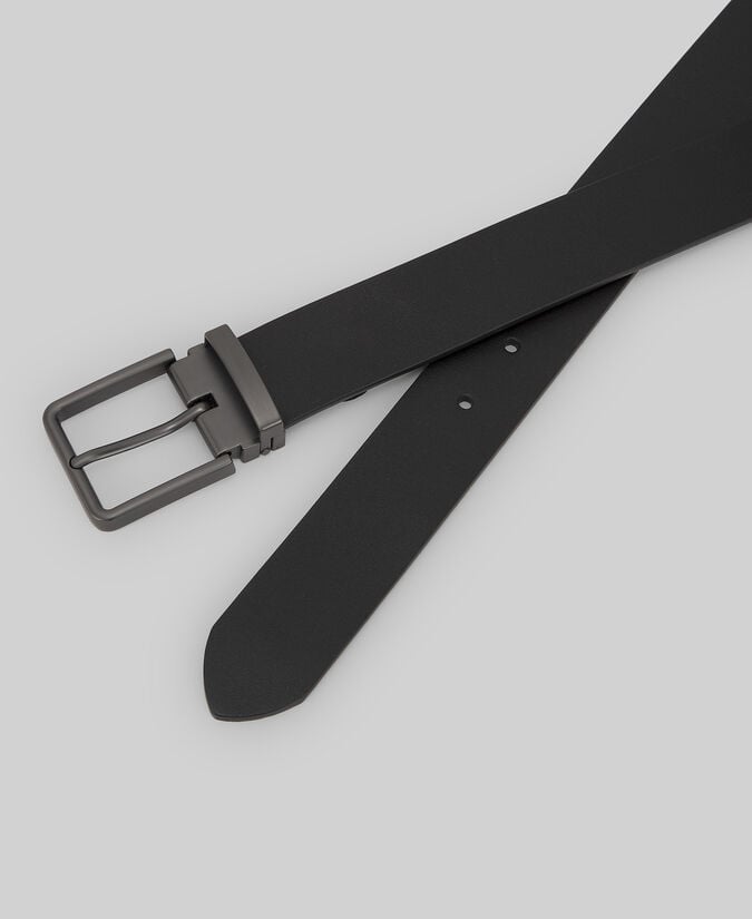 Adolfo Dominguez Cinturón Piel Logotipado Hombre