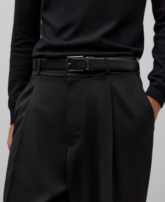 Adolfo Dominguez Cinturón Reversible Piel Hombre