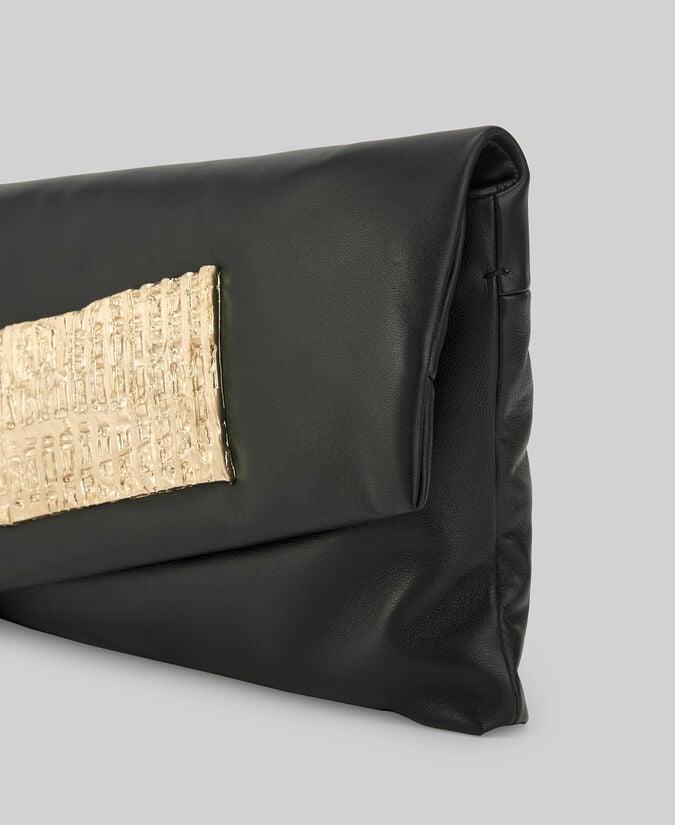 Adolfo Dominguez Clutch En Piel Made In Spain