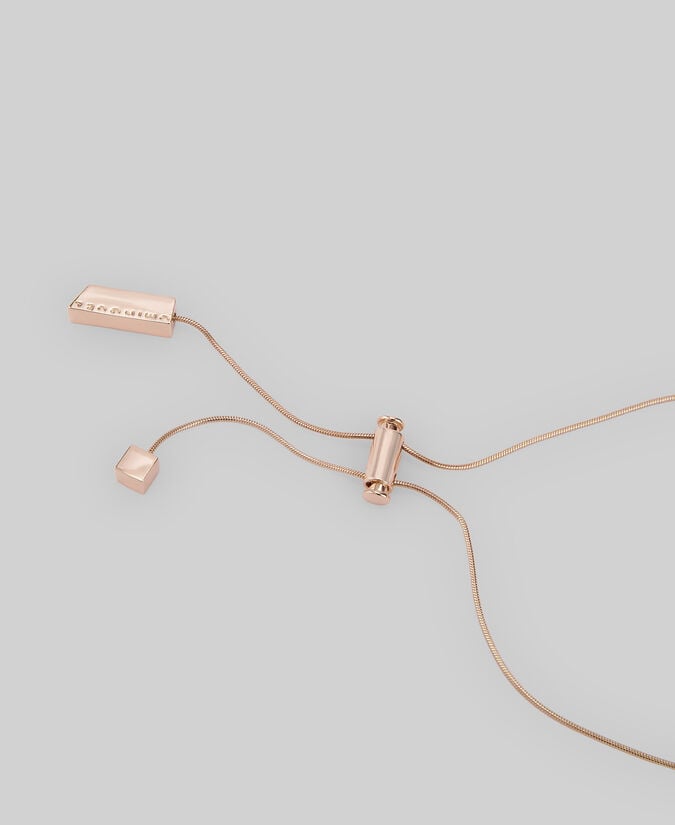 Adolfo Dominguez Collar Dos Eslabones Resina Mujer