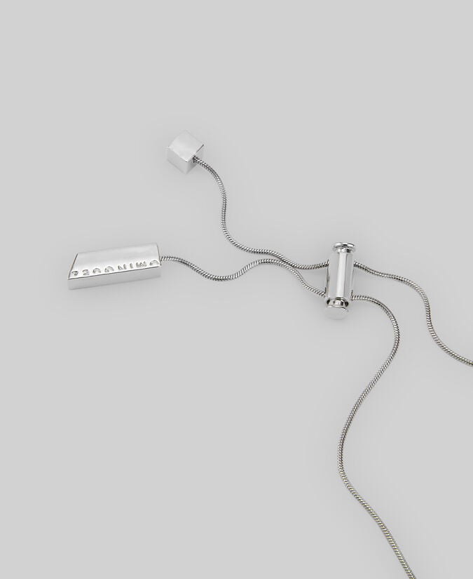 Adolfo Dominguez Collar Dos Eslabones Resina Mujer