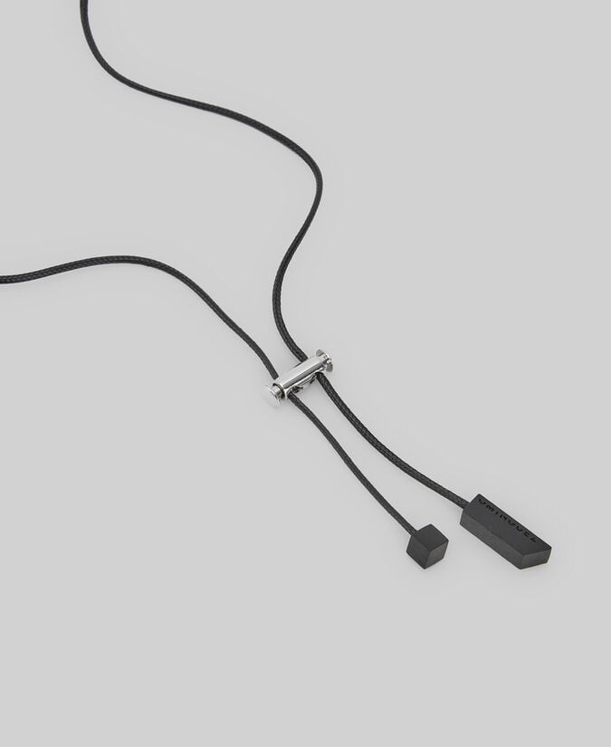 Adolfo Dominguez Collar Pieza Madera Y Metal Mujer