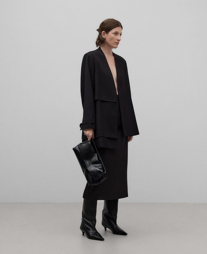 Adolfo dominguez Falda tubo combinada mujer