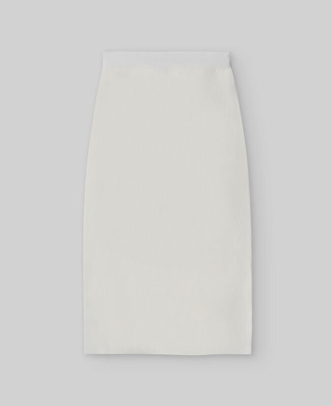 Adolfo Dominguez Falda Tubo Punto Mujer