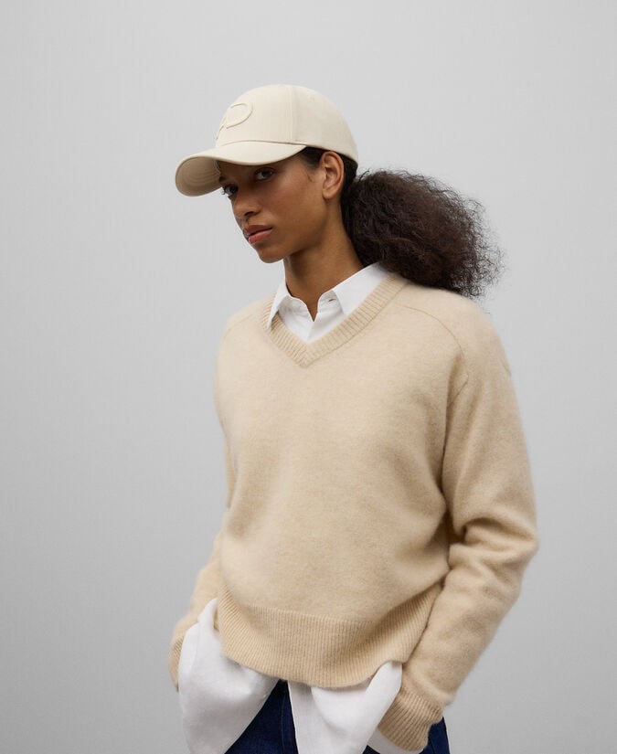 Adolfo Dominguez Gorra Logo Bordado Mujer