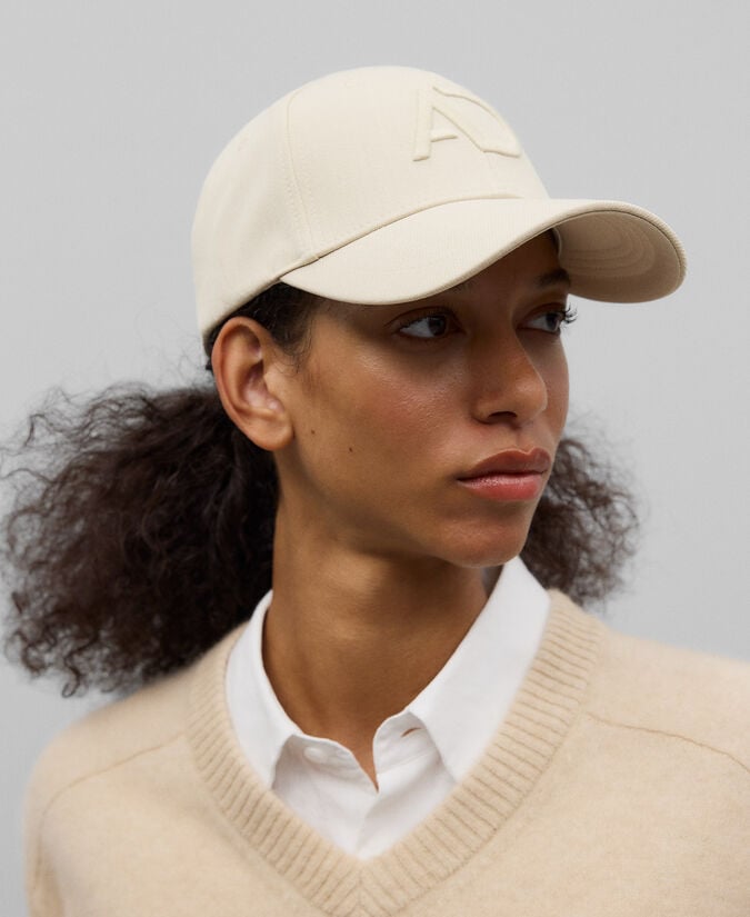 Adolfo Dominguez Gorra Logo Bordado Mujer