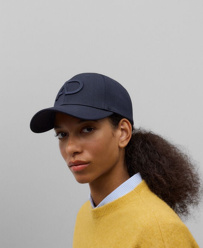 Adolfo Dominguez Gorra Logo Bordado Mujer