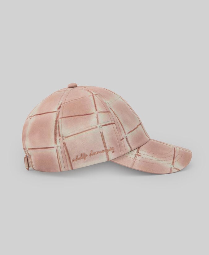 Adolfo dominguez Gorra rosa estampada mujer