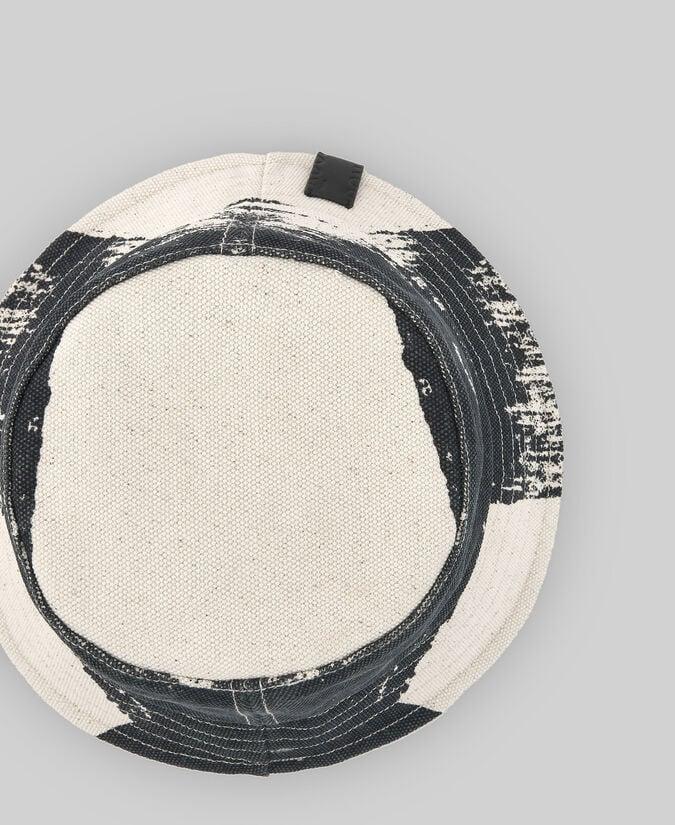 Adolfo Dominguez Gorro En Canvas Estampado Mujer