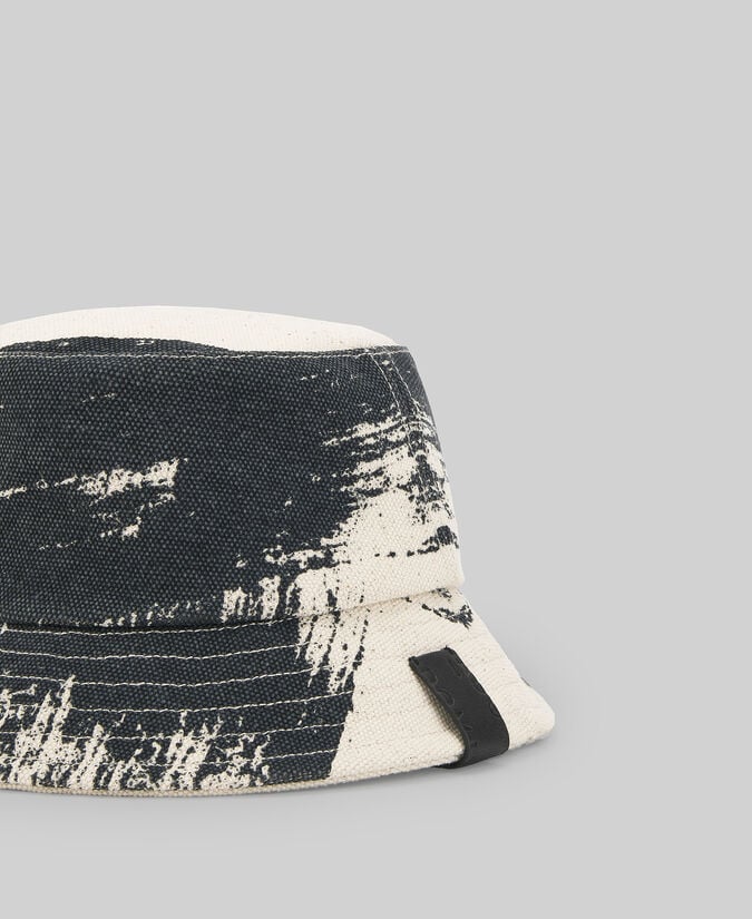 Adolfo dominguez Gorro en canvas estampado mujer