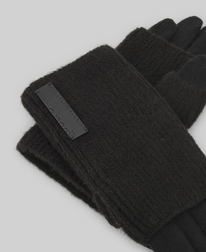 Adolfo dominguez Guante doble capa punto mujer