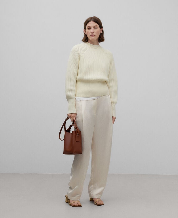 Adolfo Dominguez Hobo Mica Piel Responsable Mujer