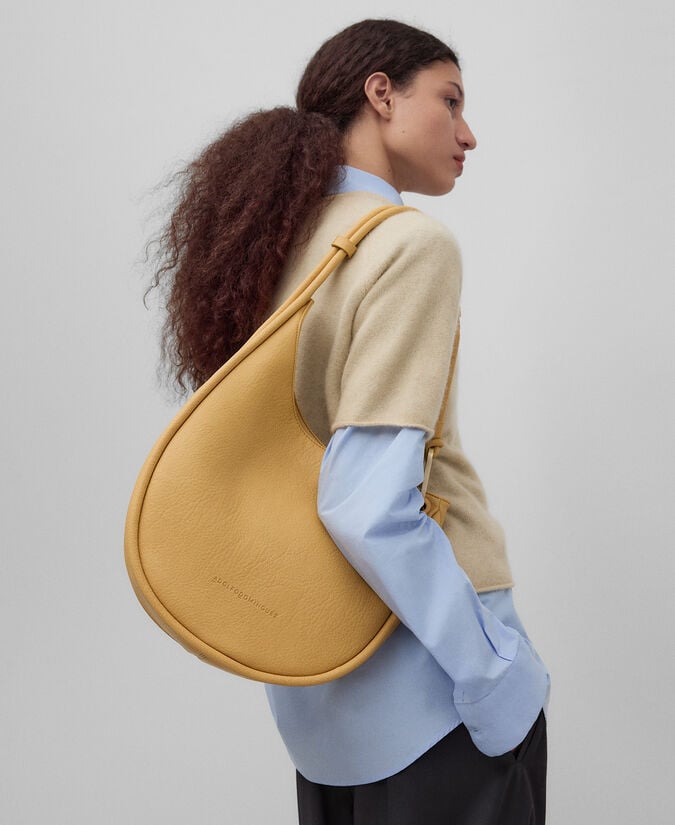 Adolfo Dominguez Hobo Plano Piel No Piel Mujer