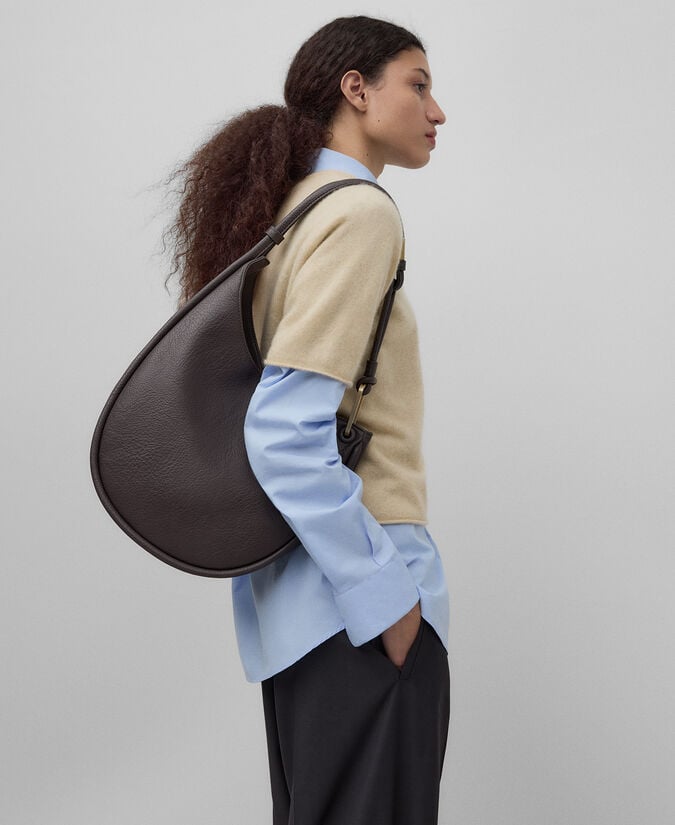 Adolfo Dominguez Hobo Plano Piel No Piel Mujer