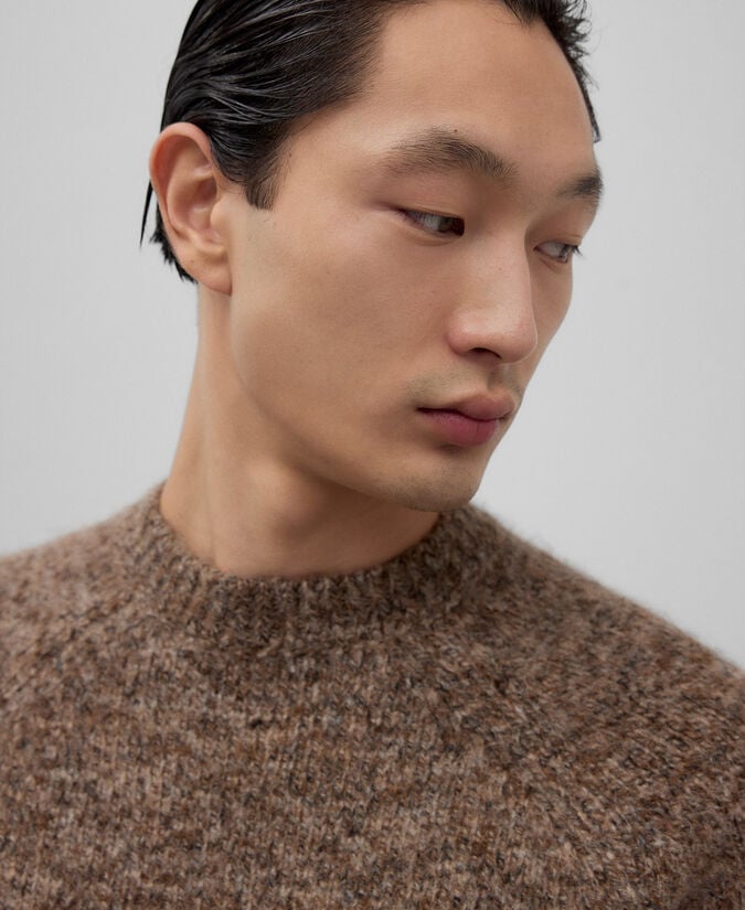 Adolfo Dominguez Jerey Punto Melange Hombre