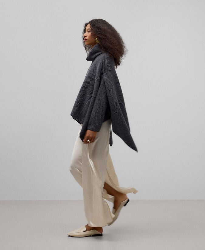 Adolfo dominguez Jersey capa punto rizo mujer