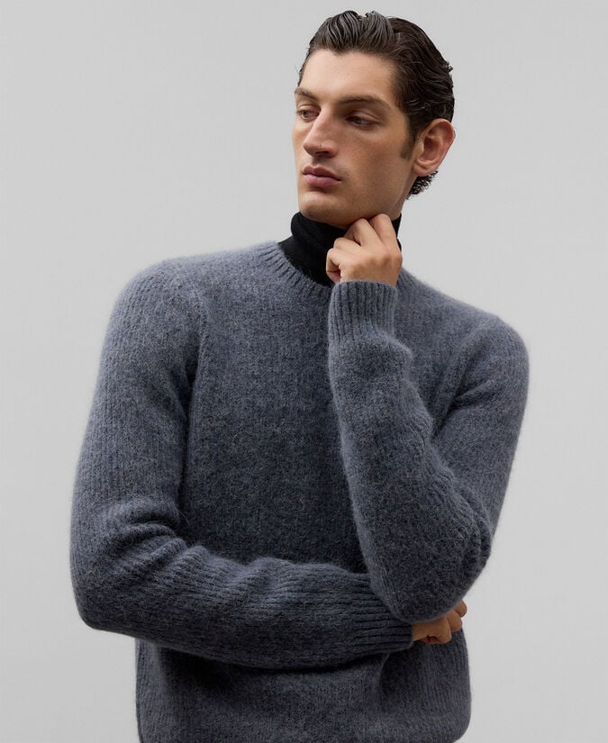 Adolfo Dominguez Jersey Con Alpaca Hombre
