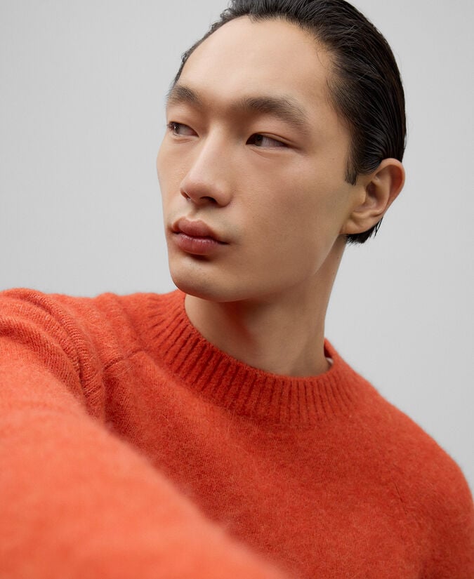 Adolfo Dominguez Jersey Con Alpaca Hombre