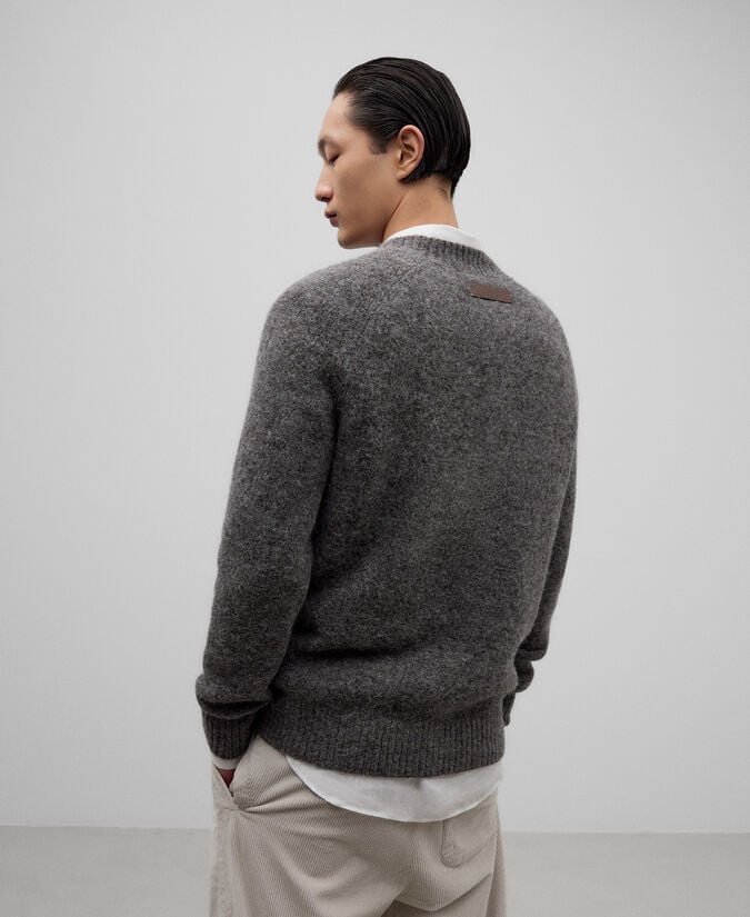 Adolfo Dominguez Jersey Con Alpaca Hombre