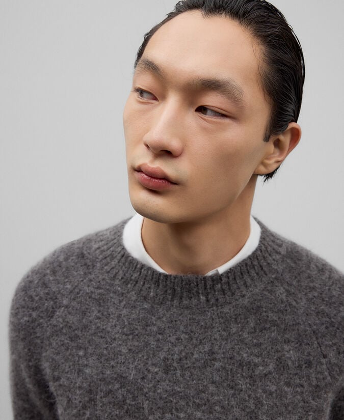 Adolfo Dominguez Jersey Con Alpaca Hombre