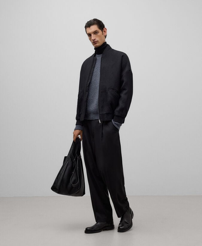 Adolfo dominguez Jersey con alpaca hombre