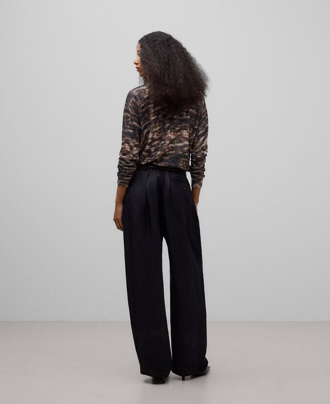 Adolfo Dominguez Jersey Estampado Animal Mujer