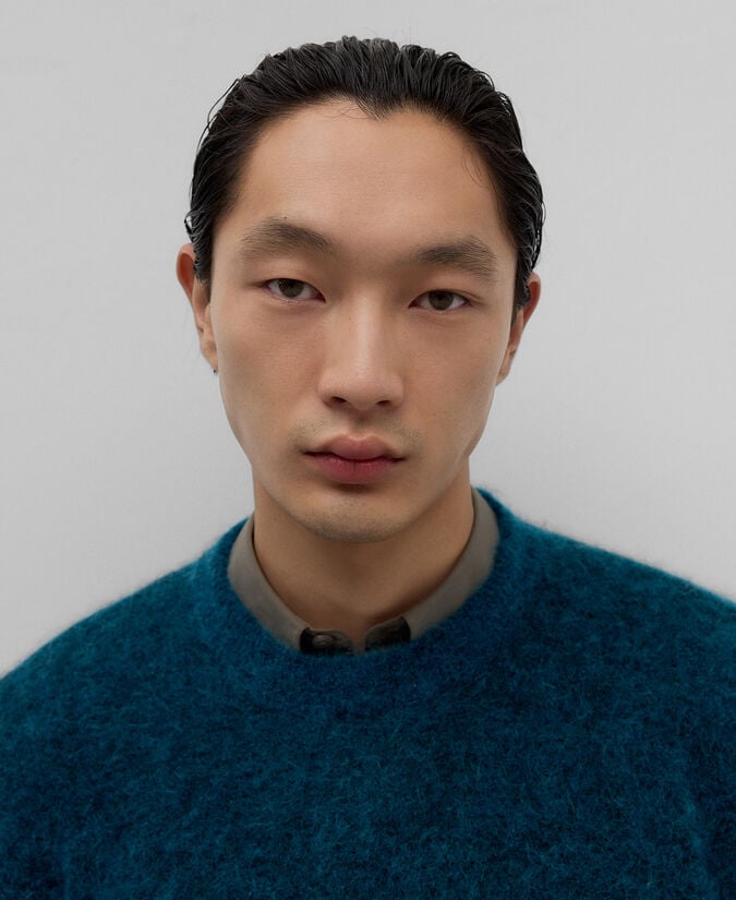 Adolfo Dominguez Jersey Mezcla Mohair Hombre