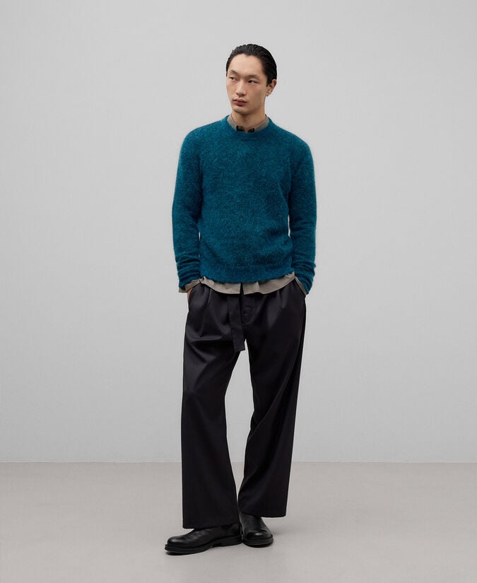 Adolfo dominguez Jersey mezcla mohair hombre