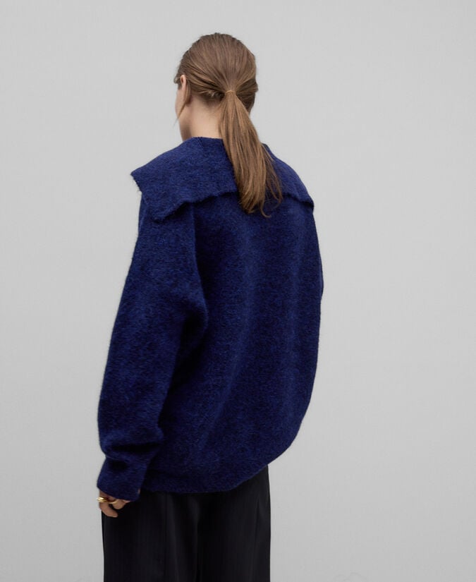 Adolfo Dominguez Jersey Punto Con Alpaca Mujer