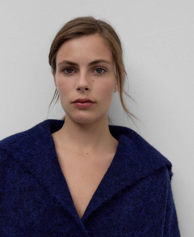 Adolfo Dominguez Jersey Punto Con Alpaca Mujer