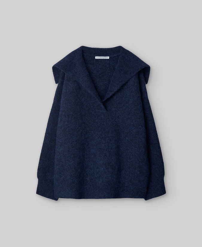 Adolfo Dominguez Jersey Punto Con Alpaca Mujer