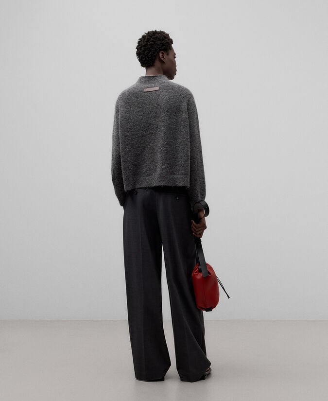 Adolfo Dominguez Jersey Punto Con Alpaca Mujer