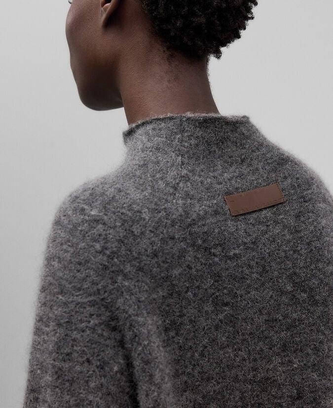 Adolfo Dominguez Jersey Punto Con Alpaca Mujer