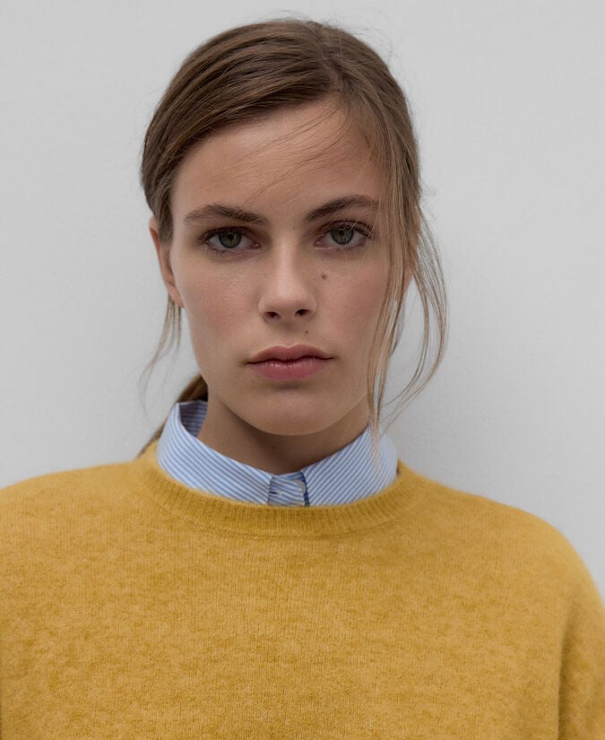 Adolfo Dominguez Jersey Punto Con Alpaca Mujer