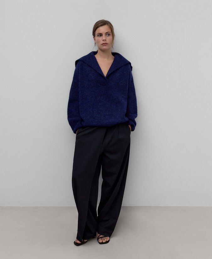 Adolfo dominguez Jersey punto con alpaca mujer