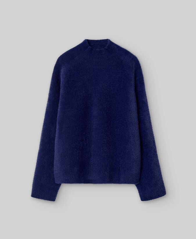 Adolfo Dominguez Jersey Punto Efecto Pelo Mujer