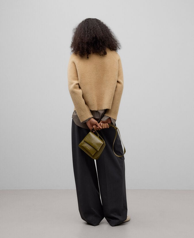 Adolfo Dominguez Jersey Punto Efecto Pelo Mujer