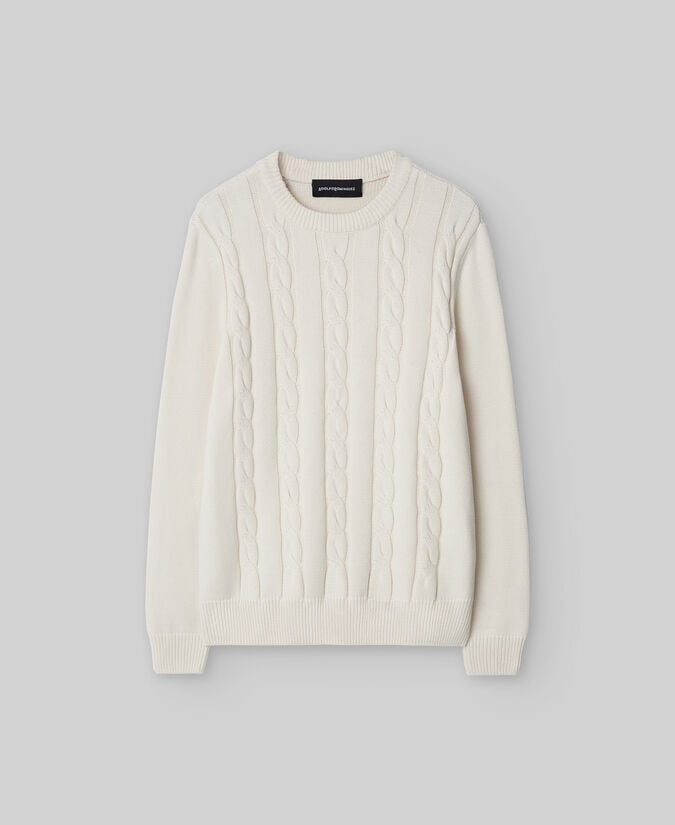 Adolfo Dominguez Jersey Punto Trenzado Hombre