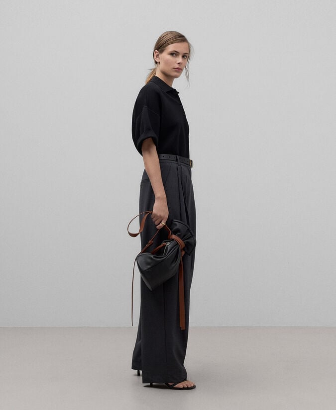 Adolfo Dominguez Macuto Pequeño Piel No Piel Mujer