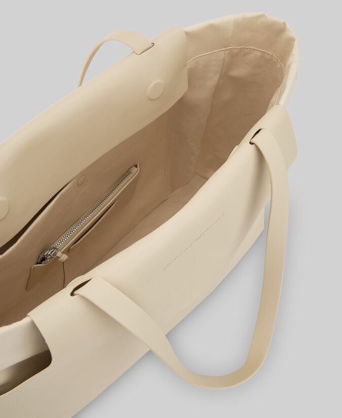 Adolfo Dominguez Maxi Bolso Doble Material Mujer