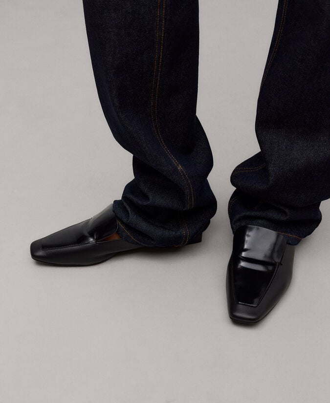 Adolfo Dominguez Mocasín Piel Mujer