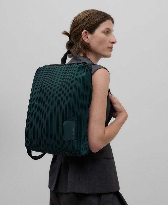 Adolfo Dominguez Mochila Crinkle Mujer