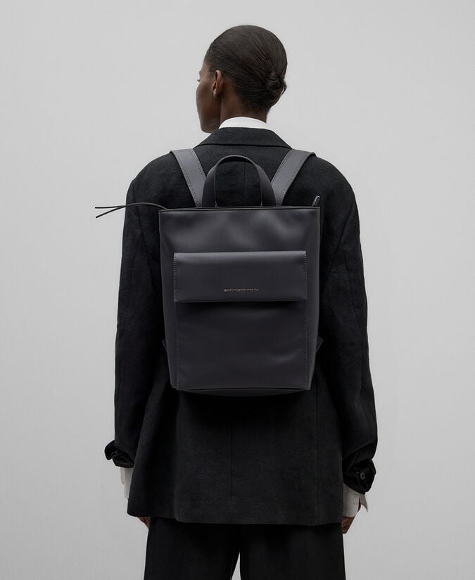 Adolfo Dominguez Mochila Poliéster Reciclado Mujer