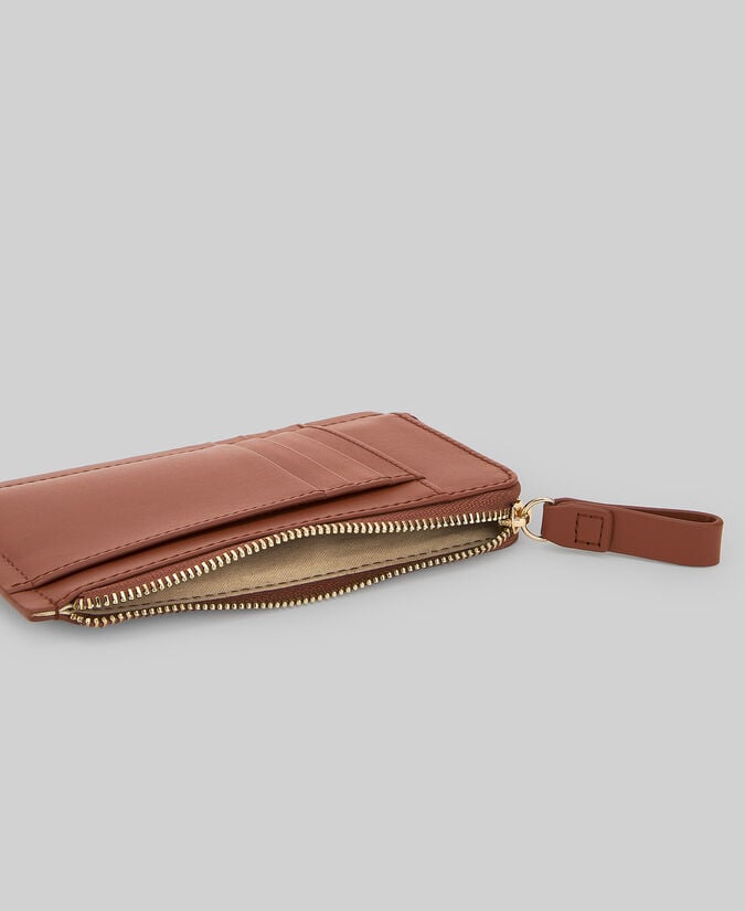 Adolfo Dominguez Monedero Estampado Piel Mujer