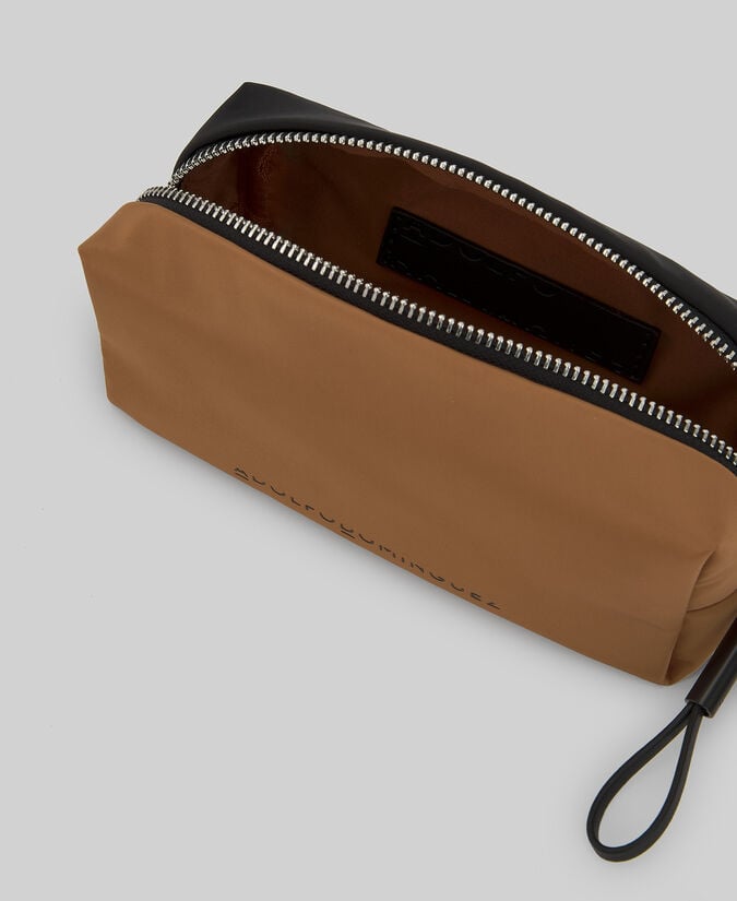 Adolfo Dominguez Neceser Mediano Bicolor Mujer